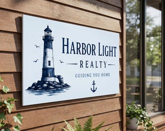Custom Logo Storefront Sign | 5ft x 3ft Branded Store Signage, Interior & Exterior Business Sign