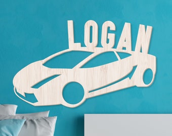 Car Wall Decor Etsy