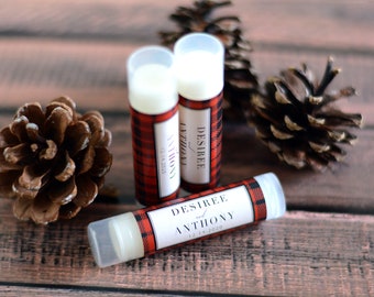 Sand Dollar Wedding Lip Balms Tropical Wedding Chapstick #wdiL-343 Lip Balm Labels and Tubes Beach Wedding Chapstick Favors
