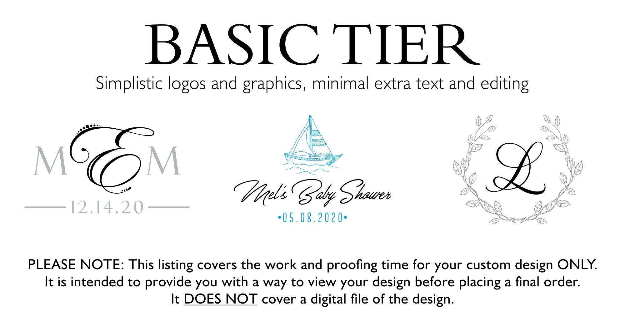 Custom Design Request - Custom Made Wedding Logo and Design - PLEASE ...
