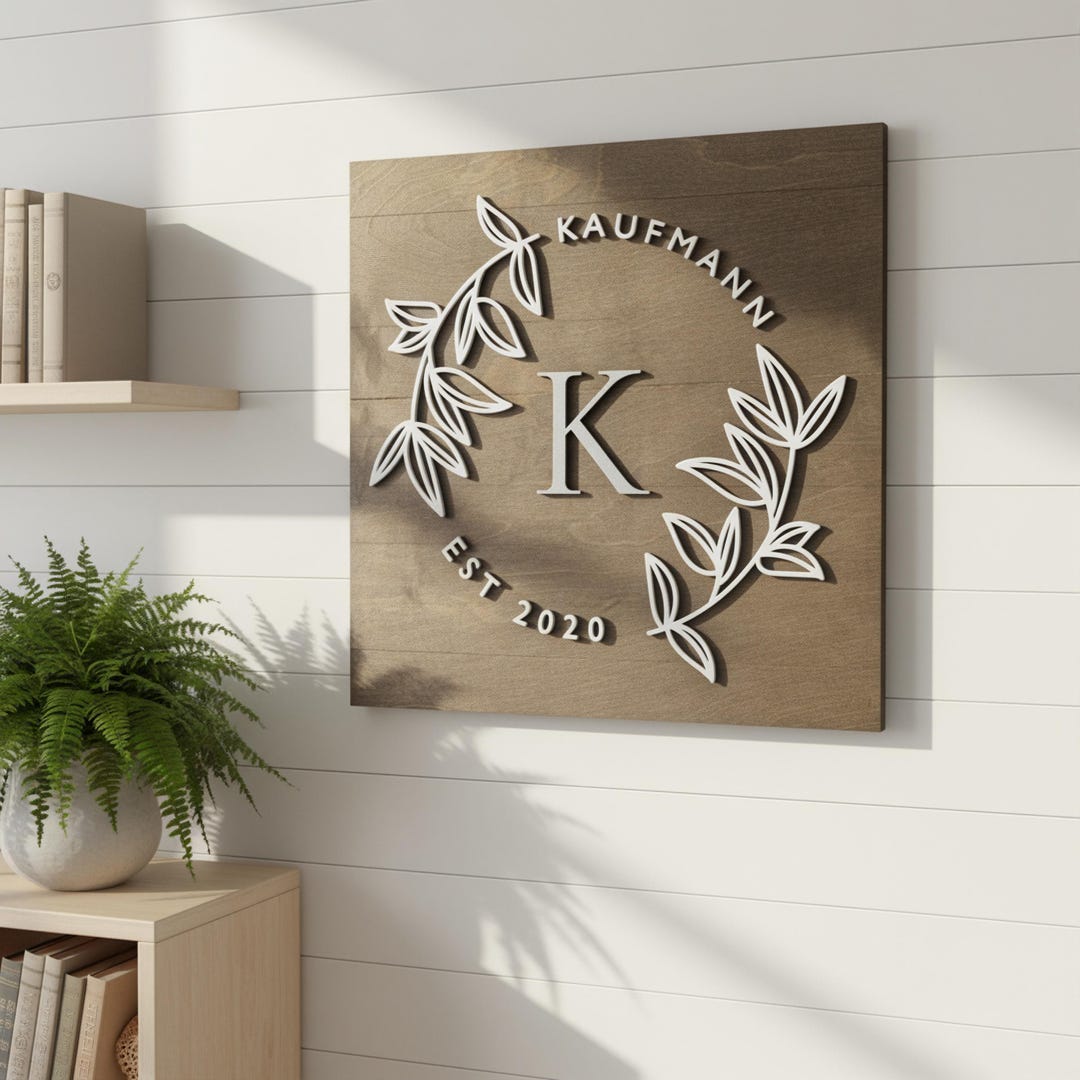 Family Name Sign, Custom Home Sign, Housewarming Gift, Home Decor Gift ...