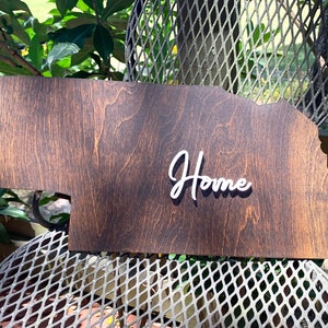 Nebraska Wall Art, Nebraska Home Decor, NE Wall Art Sign, Wall Home Decor Sign, State Home Decor Wall Art, Nebraska Home Wall Art Sign