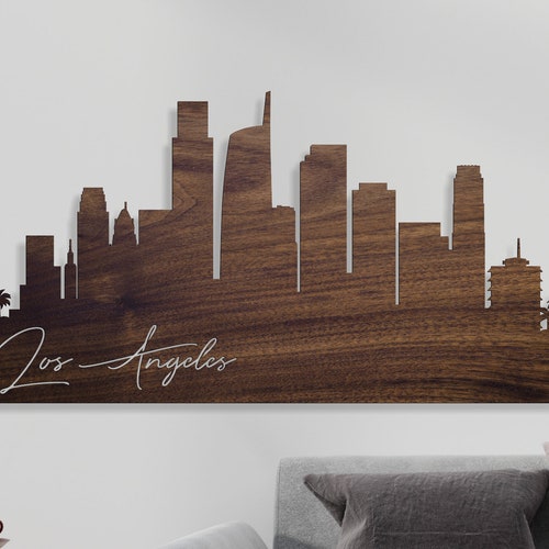 Los Angeles Printable Wall Decor LA Los Angeles Wall Art Etsy
