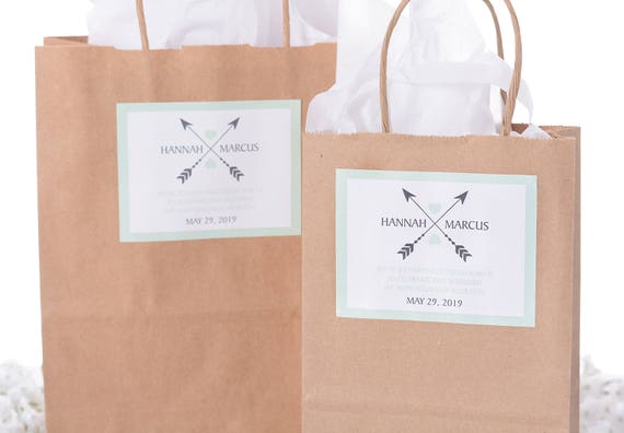 Wedding Favor Bags Personalized Welcome Bags 25 count Il_570xn