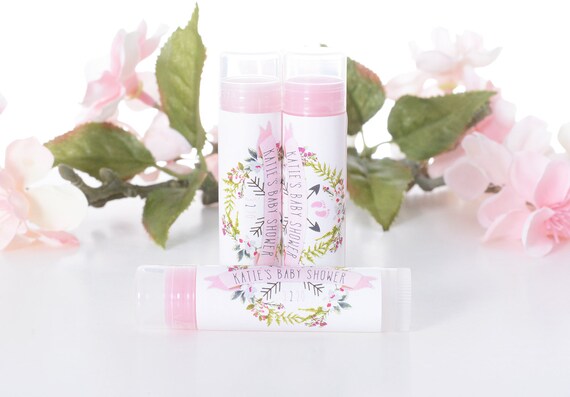 baby shower chapstick