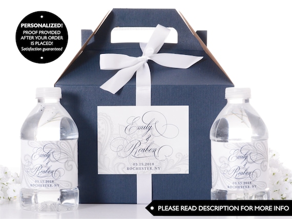 hotel wedding favors