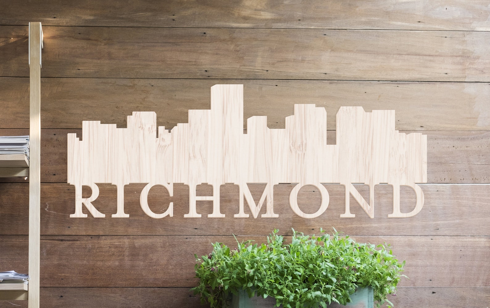 Richmond Skyline Sign Richmond VA Gifts Virginia Gifts Etsy Italia