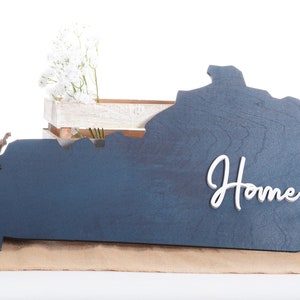 Kentucky Wall Art, Kentucky Home Decor, KY Wall Art Sign, Wall Home Decor Sign, Rustic Home Decor Art, KY Home Wall Art Sign