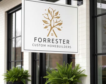 Branded Logo Sign, Custom Logo Sign, OUTDOOR Storefront Sign, PVC Printed Logo Sign, Custom Signage for Stores, Exterior Business Logo Sign