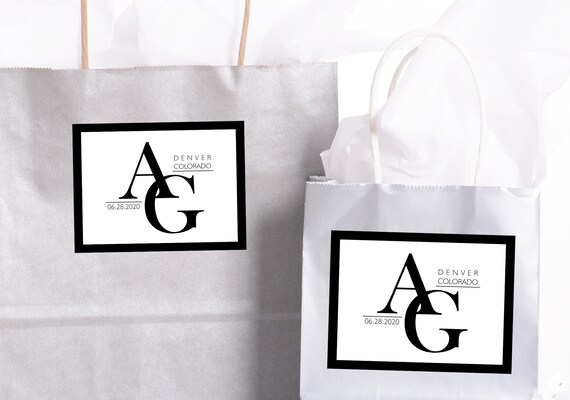 luggage monogram stickers