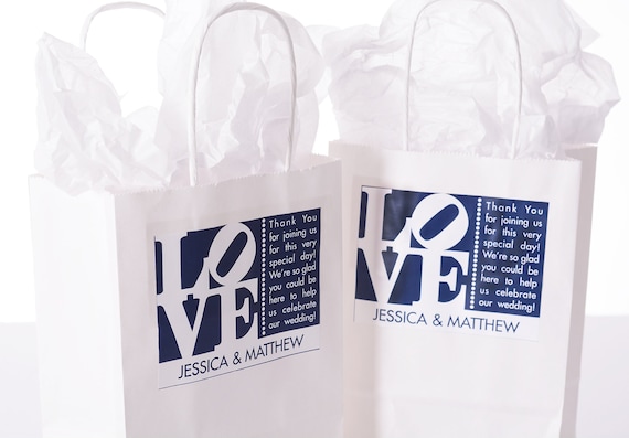 hotel wedding favors