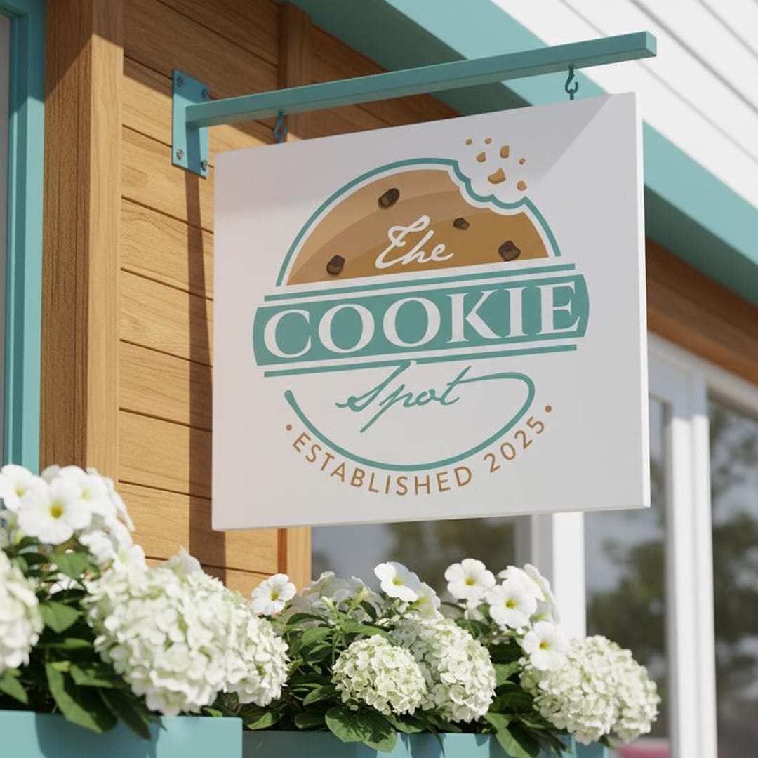 Custom Branded Logo Sign: Durable Outdoor Storefront Signage, Printed ...
