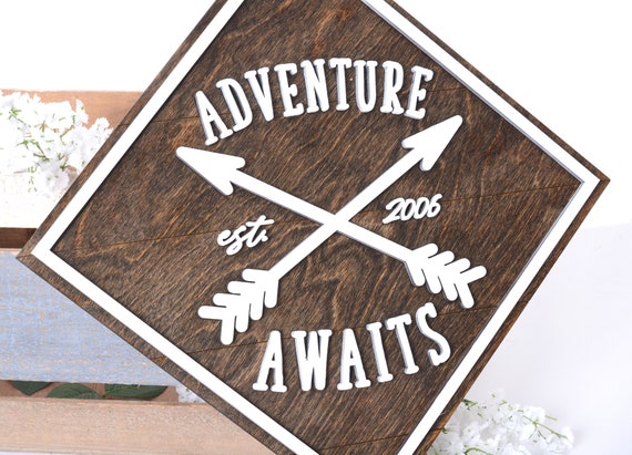 Adventure Awaits Sign Newlywed Home Decor Canada - Vintage Adventure Home Decor Adventure Awaits Sign Newlywed Home Decor Canada - Vintage Adventure Home Decor