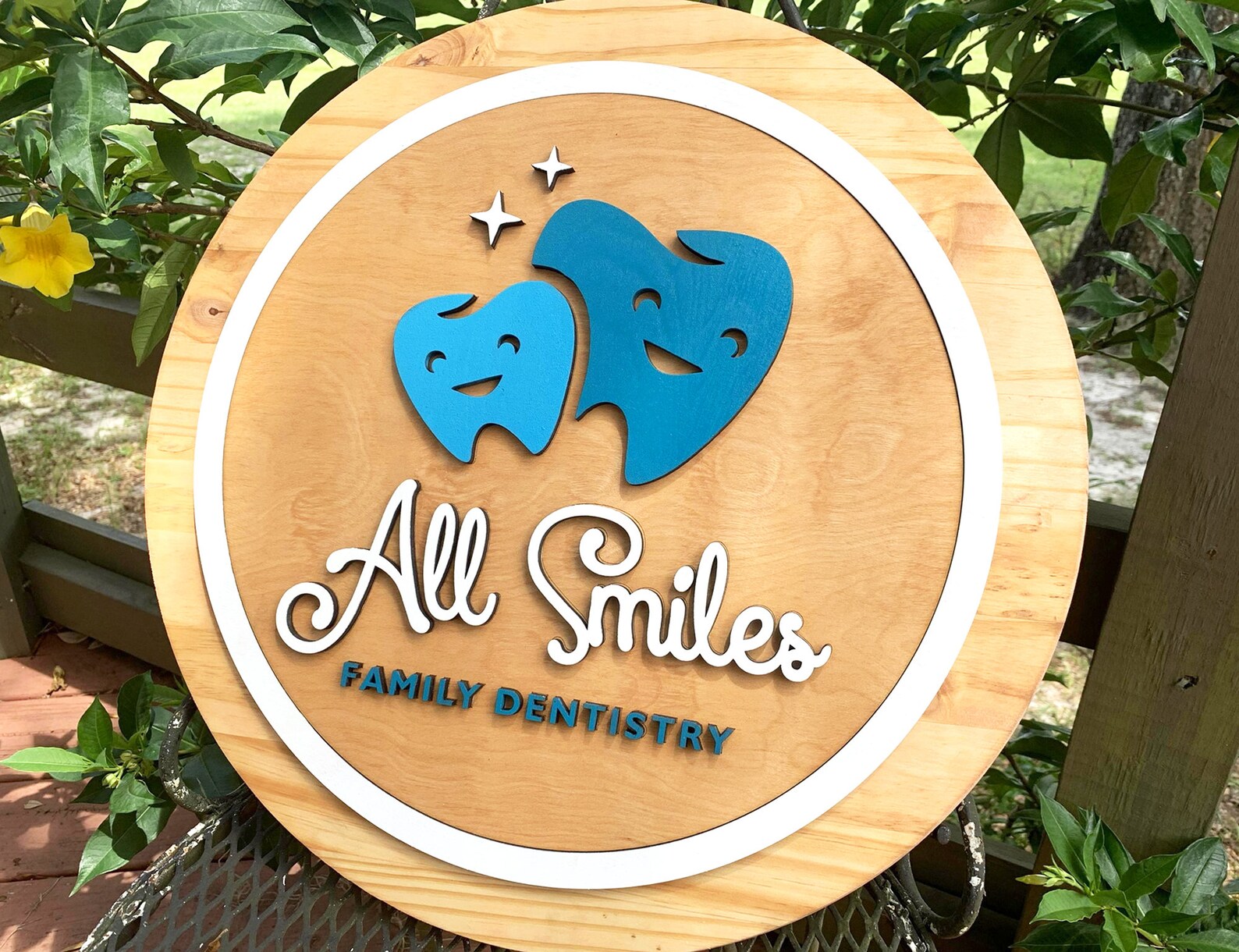 Dental Logo Sign Dentist Office Sign Custom Window Sign Etsy