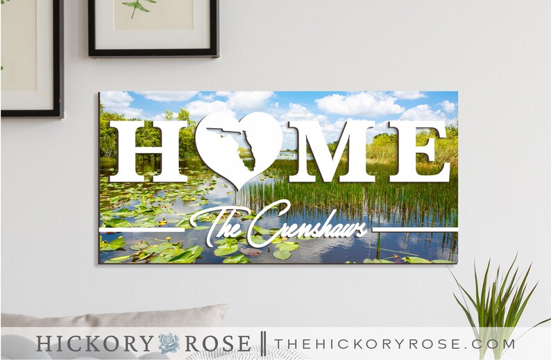 Custom Florida Sign | 3D Wood Wall Sign | Florida Decor, Florida Gifts ...