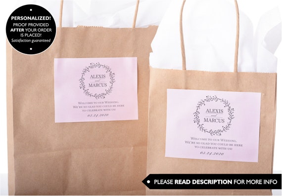 custom wedding bags