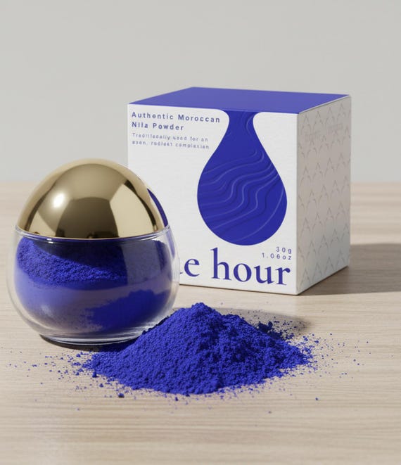 Pure Authentic Moroccan Nila Powder for Radiant and Even Complexion