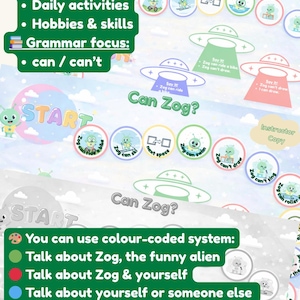 Jeux de société pour apprendre l'anglais oral aux enfants de 8 à 10 ans (niveaux A1 et A2). image 11