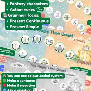 Jeux de société pour apprendre l'anglais oral aux enfants de 8 à 10 ans (niveaux A1 et A2). image 13