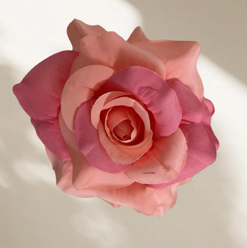 Artificial Rose Flower Heads Large Faux Silk Roses for DIY Flower Wall ...