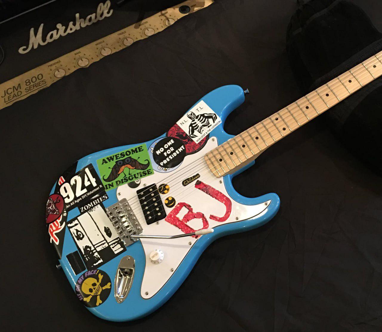 BJ Guitar Stickers Version 2015–2016 Vinyl Decal Fernandes
