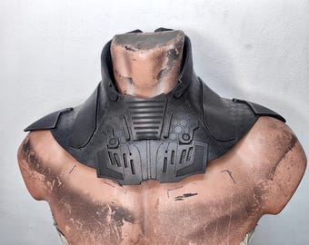 Neck Tactical for Cosplay | Armor Neck Guard | Sci-Fi & Military Costume Accessory | Comic Con Armor