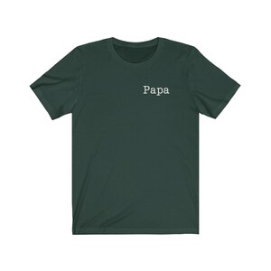 Papa T-shirt / Papa Tee / Father's Day Gift / New Dad | Etsy