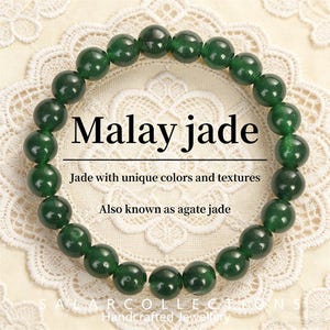 Bracciale Elasticizzato In Pietre Naturali Di Cristallo Verde Per Donna - Gioiello Reiki, Portafortuna, Regalo Per Amiche E Mamme
