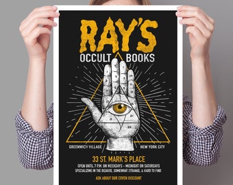 Ghostbusters Inspired Ray's Occult Bookstore