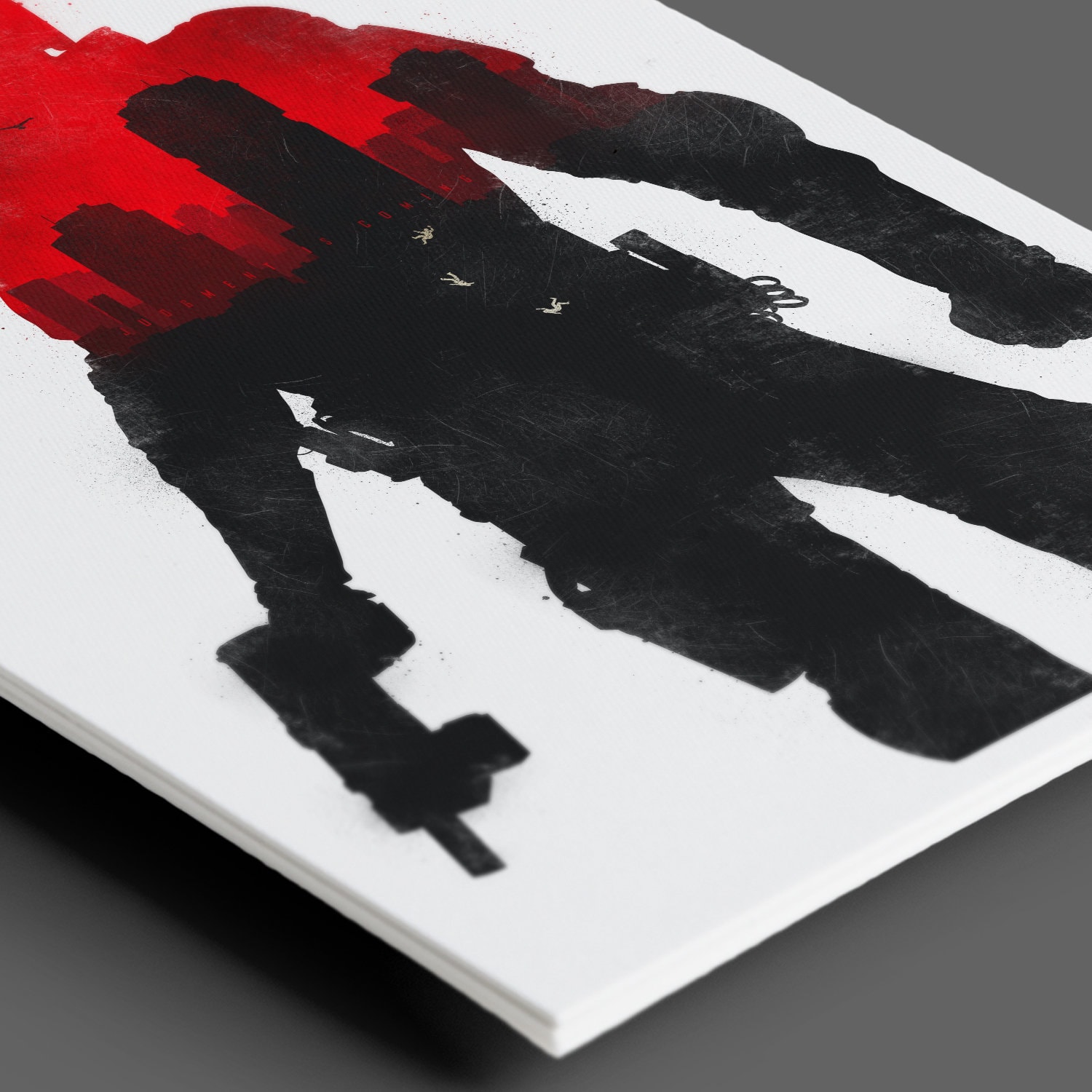 Dredd Inspired Print - Etsy