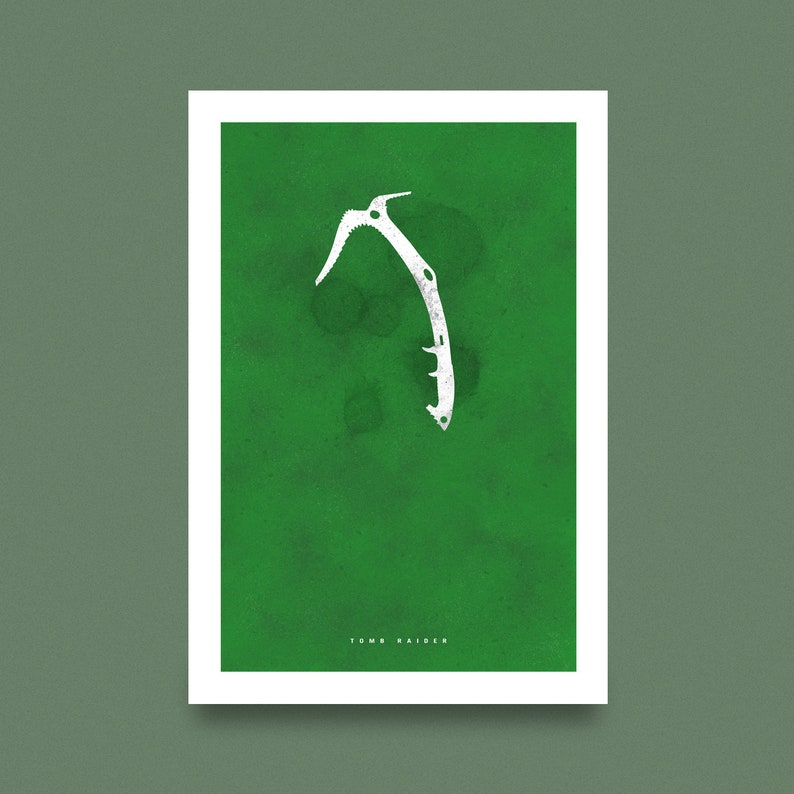 Tomb Raider Inspired Print image 3