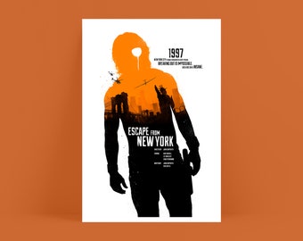 Escape From New York Inspired Print