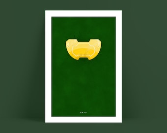 Halo Inspired Print