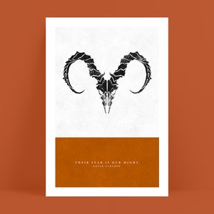 Game of Thrones House Ulryden Inspired Print image 1