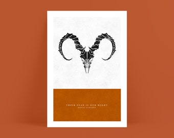 Game of Thrones - House Ulryden Inspired Print