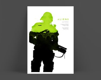 Aliens Movie Inspired Print