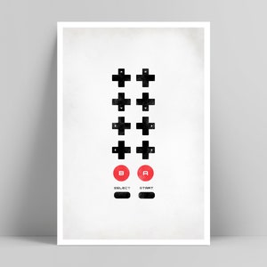 Contra Code Inspired Print - Etsy