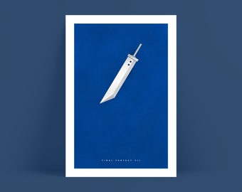 Final Fantasy VII Inspired Poster