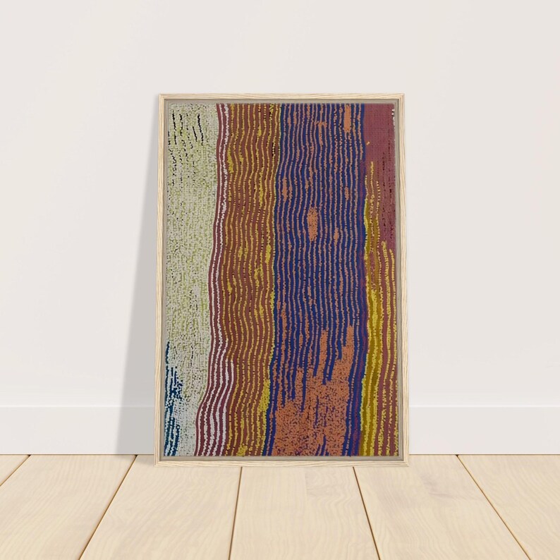 Framed Canvas Print - Vibrant Australian Art by Local Sydney Artist - Sustainable & Custom Sizes image 10