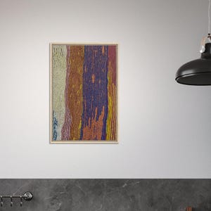 Framed Canvas Print - Vibrant Australian Art by Local Sydney Artist - Sustainable & Custom Sizes image 7