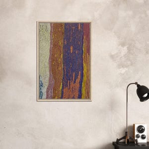 Framed Canvas Print - Vibrant Australian Art by Local Sydney Artist - Sustainable & Custom Sizes image 6