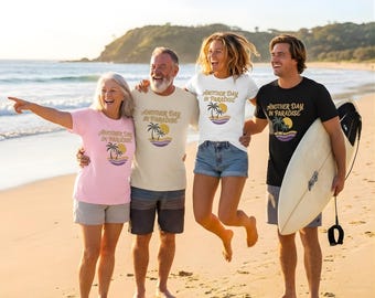 Another Day in Paradise Retro Beach Tee