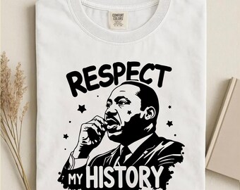 Respect My History T-Shirt | Civil Rights Portrait Tee