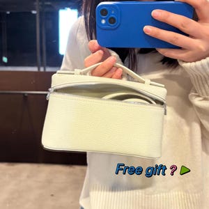 Genuine Leather Boxy Tote Handbag,Two Straps,Everyday Shoulder Bag,Boxy tote,Gift for women
