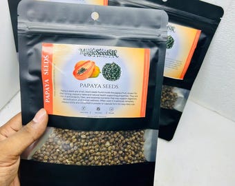 Papaya Seeds Powder Herbal for Health 100% Organic NON GMO