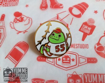 Baseball Frog Enamel Pin