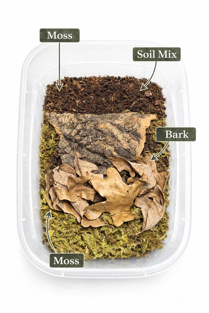 Cork Bark Chips for Bioactive Enclosures | Natural Isopod & Springtail ...