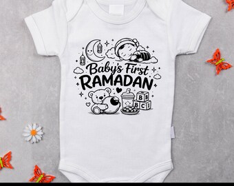 Baby's First Ramadan SVG, Islamic Onesie Design (Digital Download)