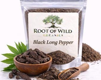 Bio Schwarzer Langer Pfeffer | Piper Longum | Whole Gourmet Gewürz, Kulinarische Zutat & Handwerk Versorgung