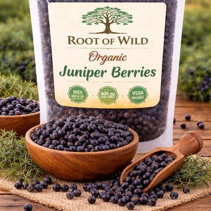 Dried Juniper Berries | Natural Juniper Berry | Herbal Tea, Spice & Botanical Ingredient